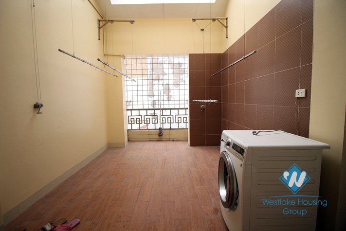 Nice house for rent in Tay Ho area. Unfurnished house